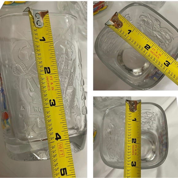 Vintage McDonald’s World 2000 Millennium Celebration Glasses set of 3 - Picture 17 of 17